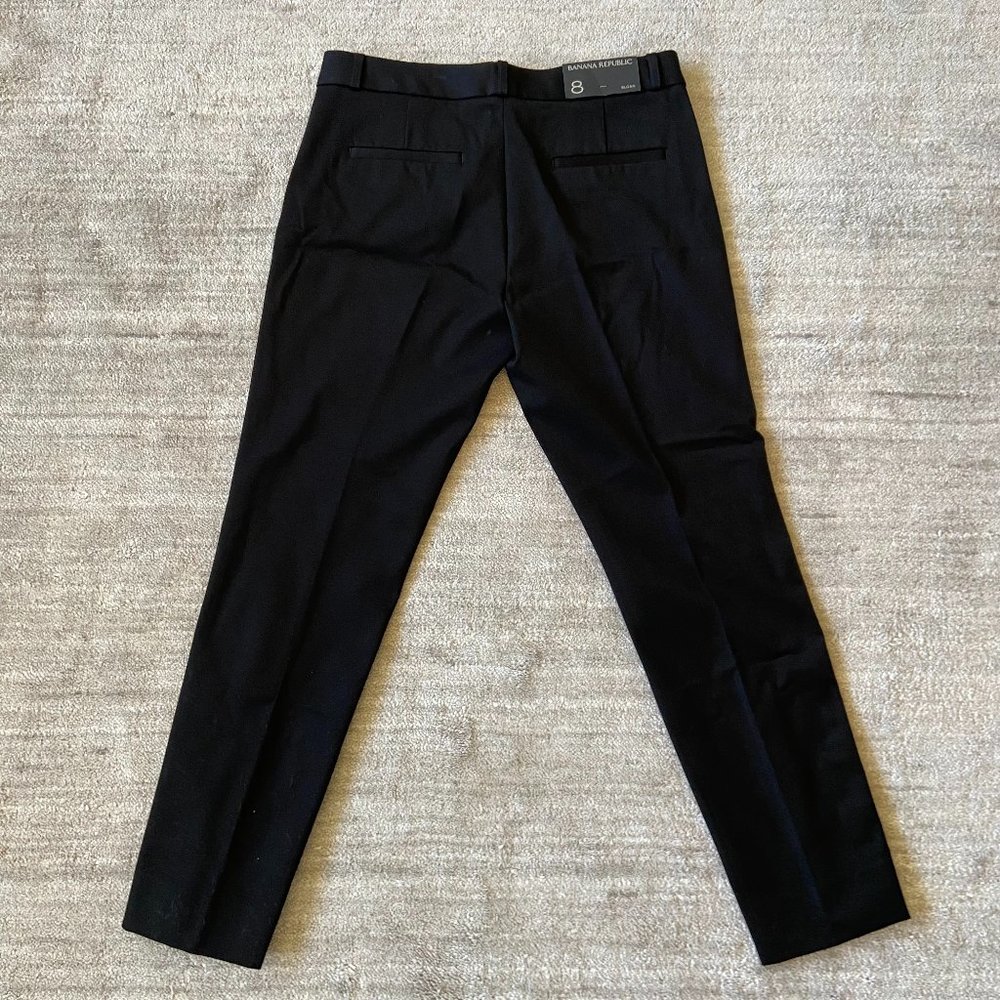 Banana Republic Sloan Stripe Ankle Pant NWT - Picture 4 of 11